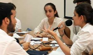 Activité radio à l'école française internationale Danielle-Mitterrand d’Erbil au Kurdistan d'Irak (septembre 2017)