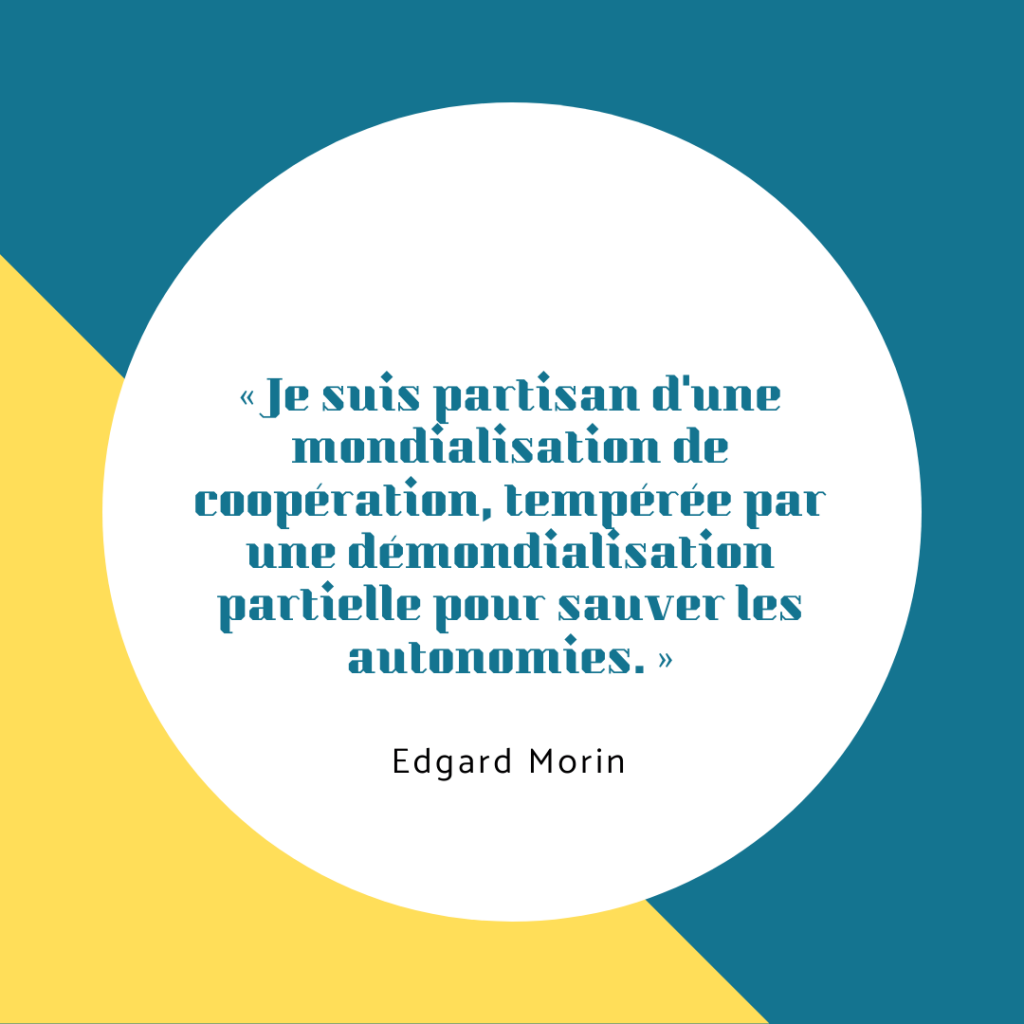Edgar Morin - conférence covid 19 - Mission laïque française