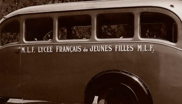 Transport scolaire, années 1940