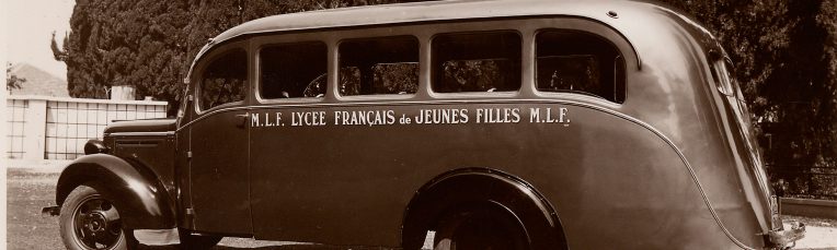 Transport scolaire, années 1940