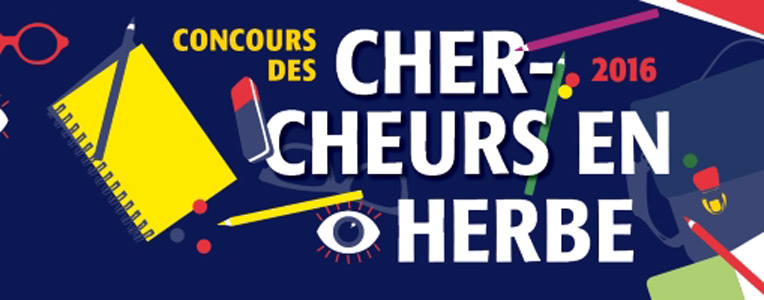 Affiche Chercheurs en herbe 2016