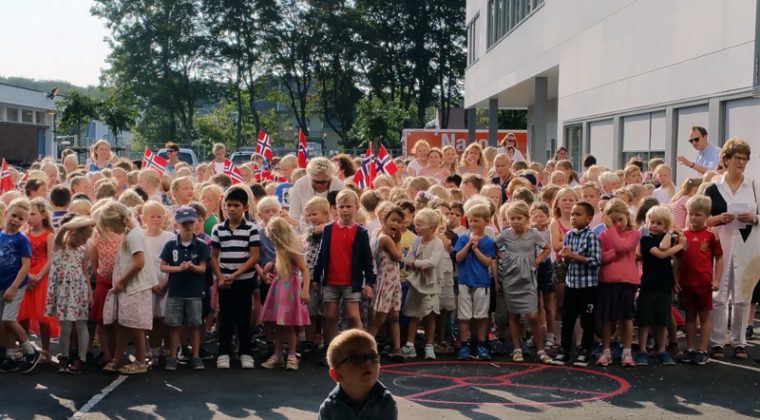 Lycée français de Stavanger – Eiganes Skole, inauguration