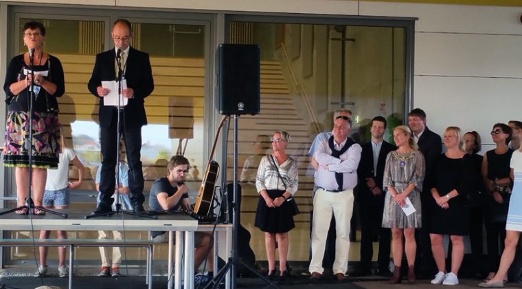 Lycée français de Stavanger – Eiganes Skole, inauguration