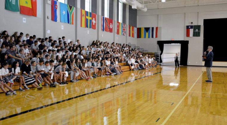 La rentrée 2016 à Awty International School (Houston, USA) ©mlfmonde/AIS/DR