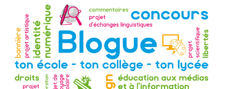 Visuel du concours blogue ton école-collège-lycée 2016