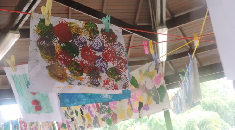 la Grande lessive 2016, Côte d&rsquo;Ivoire