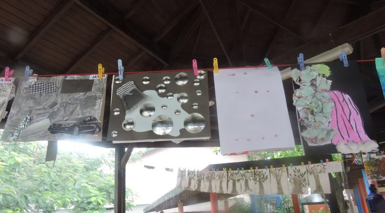 la Grande lessive 2016, Côte d&rsquo;Ivoire