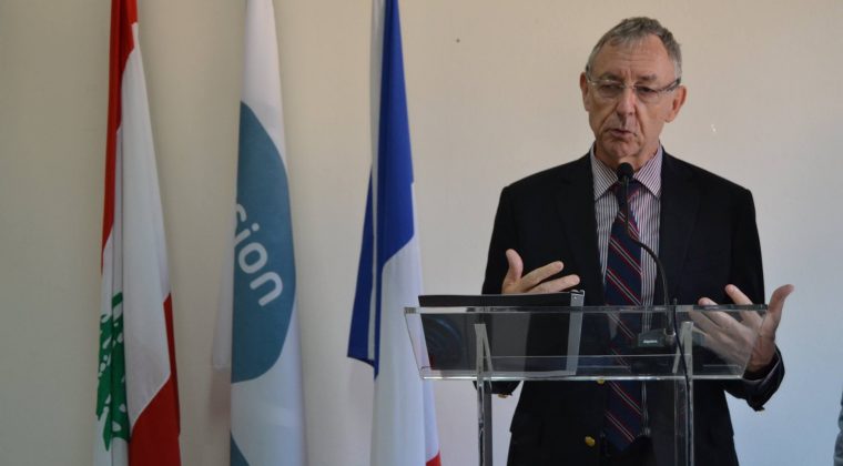 Inauguration de la centrale photovoltaïque du lycée franco-libanais Habbouche Nabatieh, 29/09/2016