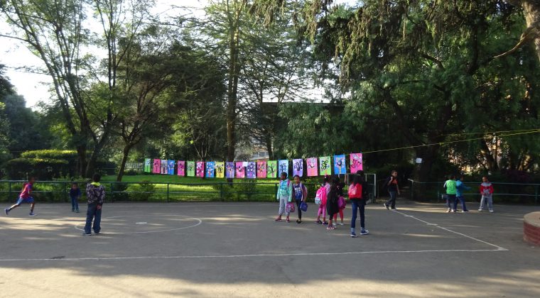 La Grande lessive, Guebré Mariam, Addis Abeba, Ethiopie