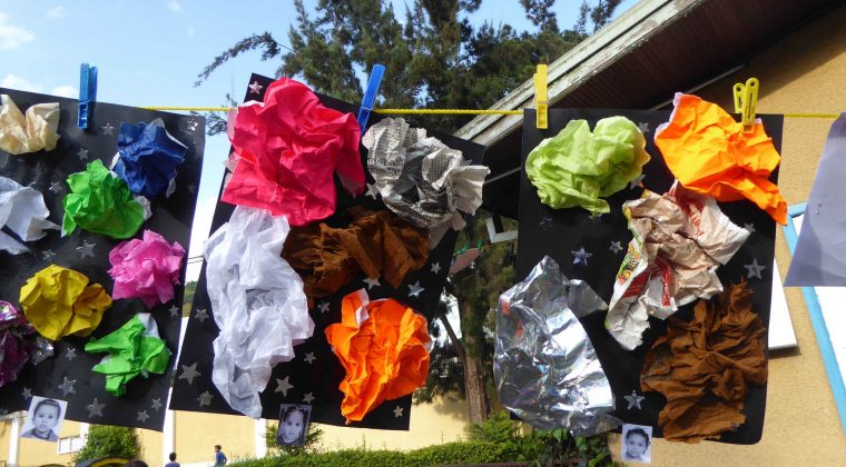 La Grande lessive, Guebré Mariam, Addis Abeba, Ethiopie