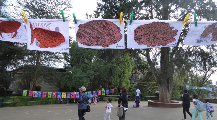 La Grande lessive, Guebré Mariam, Addis Abeba, Ethiopie