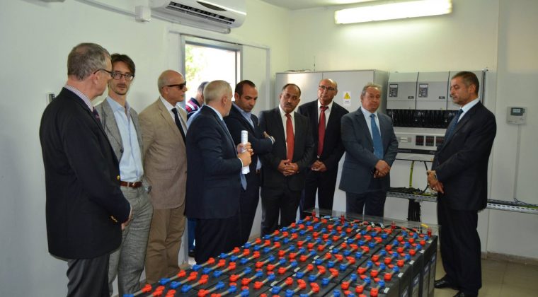 Inauguration de la centrale photovoltaïque du lycée franco-libanais Habbouche Nabatieh, 29/09/2016