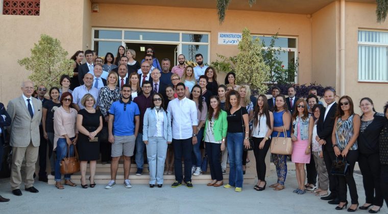 Inauguration de la centrale photovoltaïque du lycée franco-libanais Habbouche Nabatieh, 29/09/2016