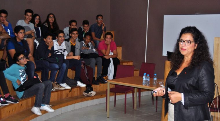 Merieme Chadid rencontre les élèves du Lycée Charcot d’El Jadida
