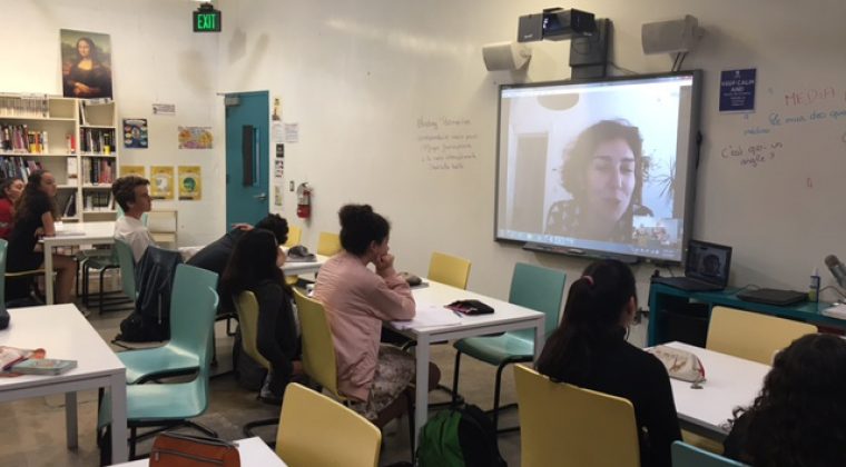 Media Month au Lycée international de Los Angeles, mars 2017