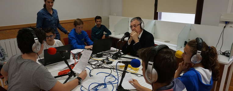 Webradio; lycée Molière; Saragosse; mars 2017