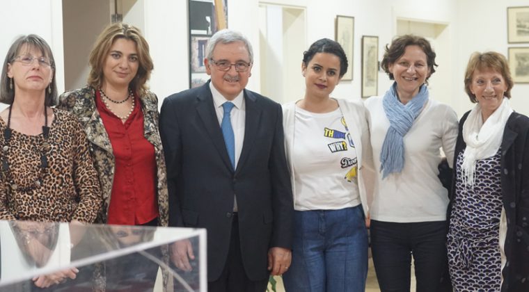 Jean Oghassabian, ministre libanais des Droits de la femme, s’invite dans la campagne #nonauHarcèlement du Lycée franco-libanais Mlf Alphonse de Lamartine de Tripoli