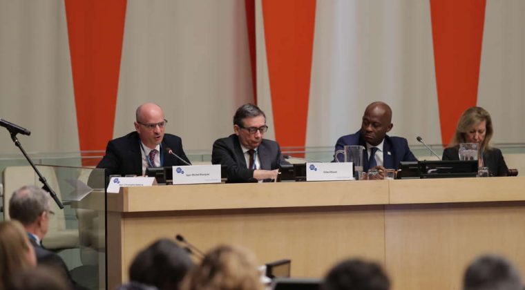 Jean-Michel Blanquer, Gilles Pécout, Nicolas N&rsquo;Kolo, Jane Camblin