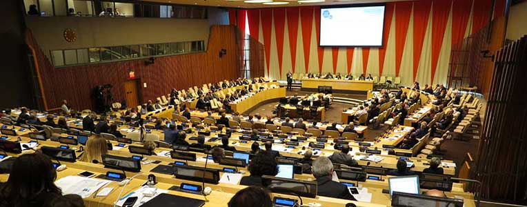 Salle du Conseil économique et social des Nations Unies