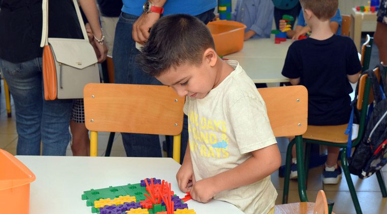 Jour de rentrée au lycée Lamartine de Tripoli, septembre 2017