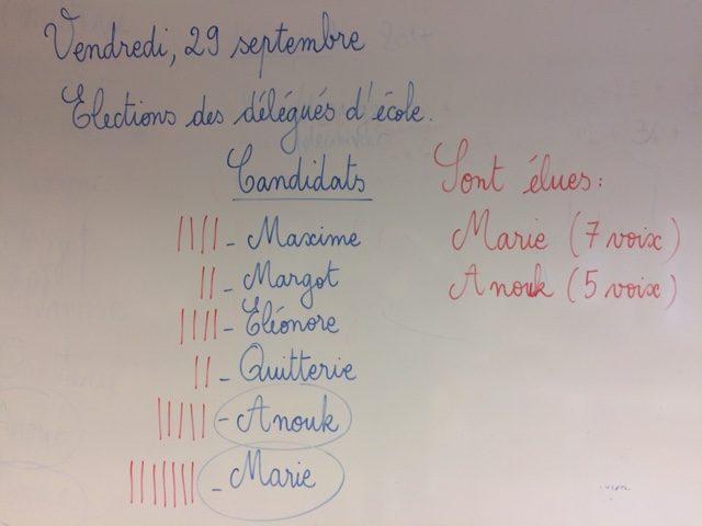 Elections des délégués, Rauma, septembre 2017