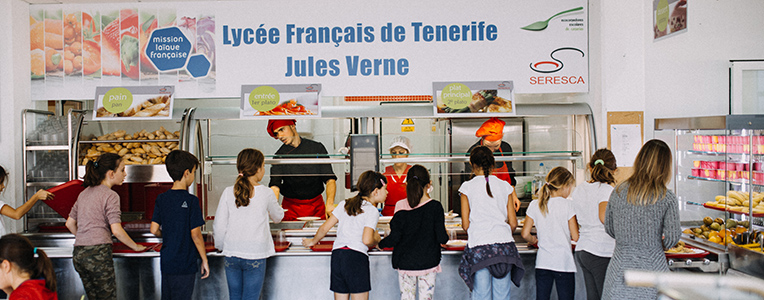 Cantine du Lycée français de Tenerife Jules Verne - nov 2017