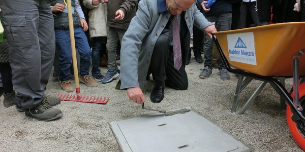 Cérémonie de la pose de la première pierre, lycée français Mlf de Palma, 27 janvier 2018