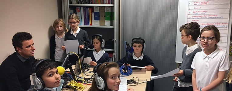 Webradio des CM de Total French School Aberdeen