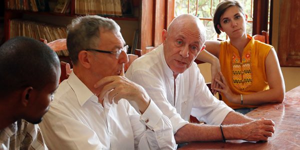 Gérard Borne et Jean-Christophe Deberre, Jacmel, février 2018