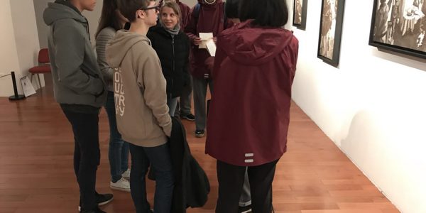 Ecole française internationale de Wuhan, visite au musée d’art moderne de Wuhan