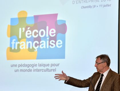 Jean-Christophe Deberre, séminaire des écoles d’entreprises, juillet 2018