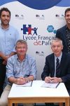 Signature du contrat pour la construction du nouveau Lycée français de Palma