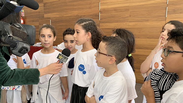 Élèves du Groupe scolaire Majorelle