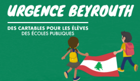 cartable solidaire - solidarité beyrouth